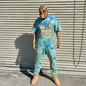 SLDM VIntage Thai-Dye Jumpsuit (tie-dye)